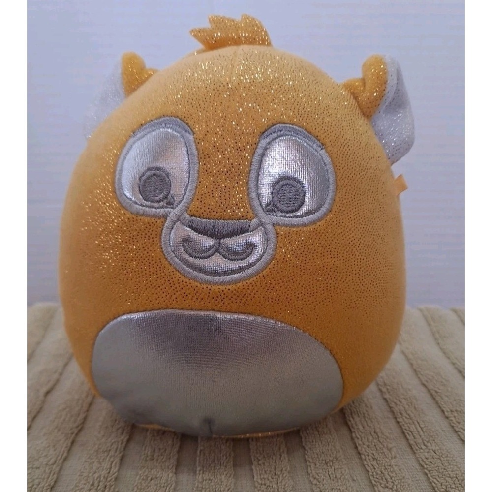 Squishmallows Kellytoy Plush Disney 100 Anniversary Simba Lion King 5" EUC